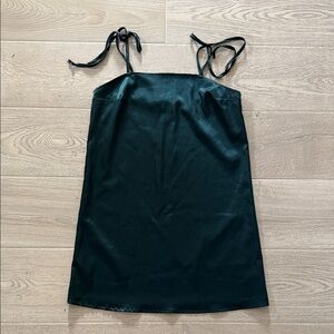 Urban Renewal Emerald Satin Garment
